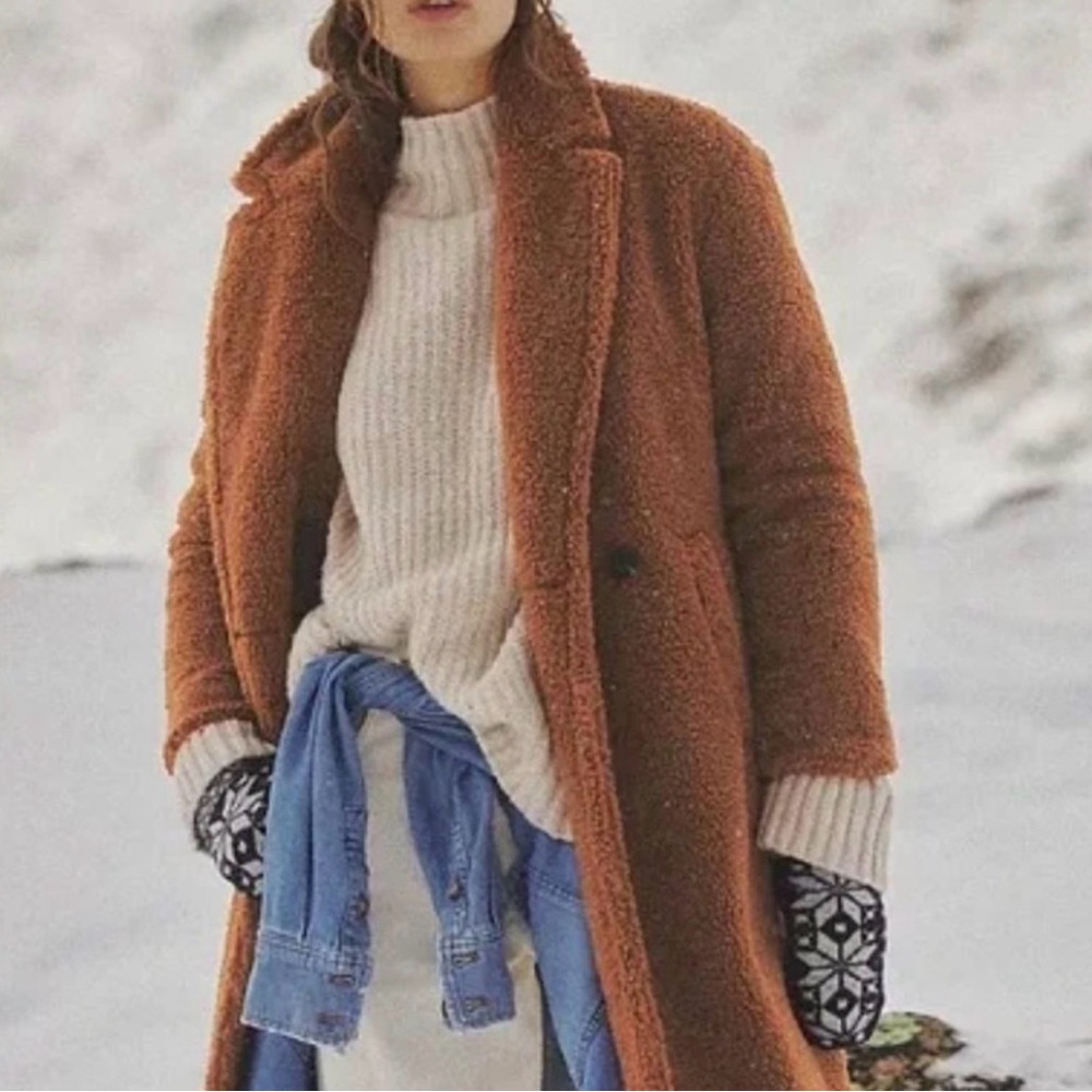 Anthropologie Silas Sherpa Coat View 4